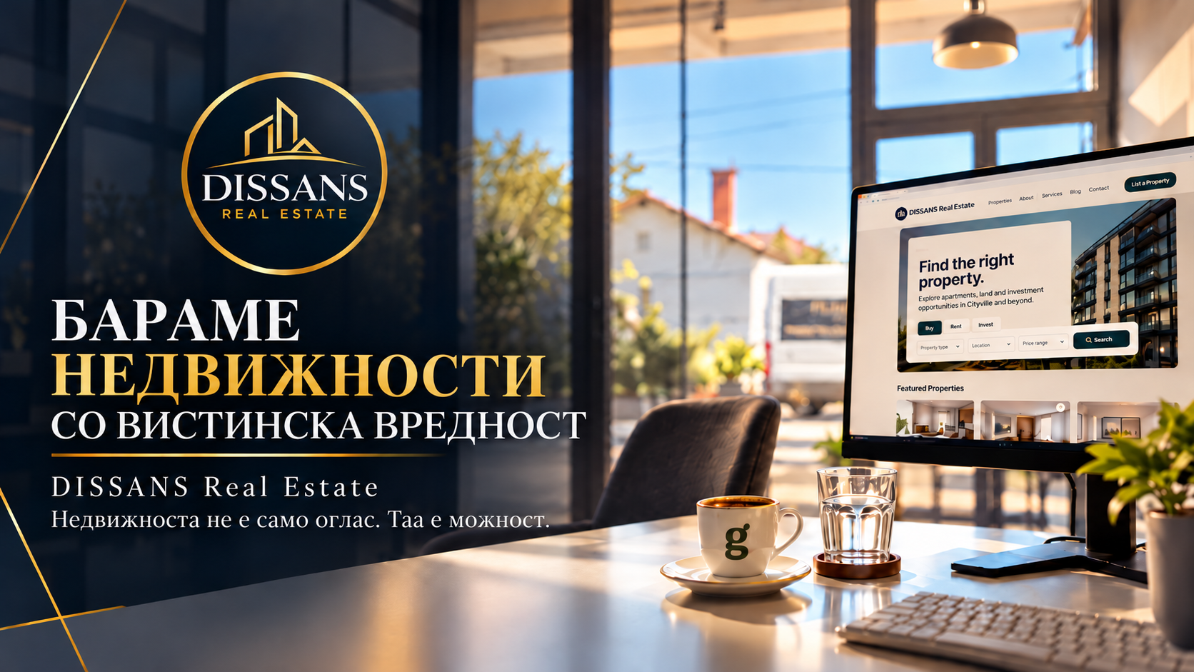 DISSANS Real Estate – недвижности со вистинска вредност