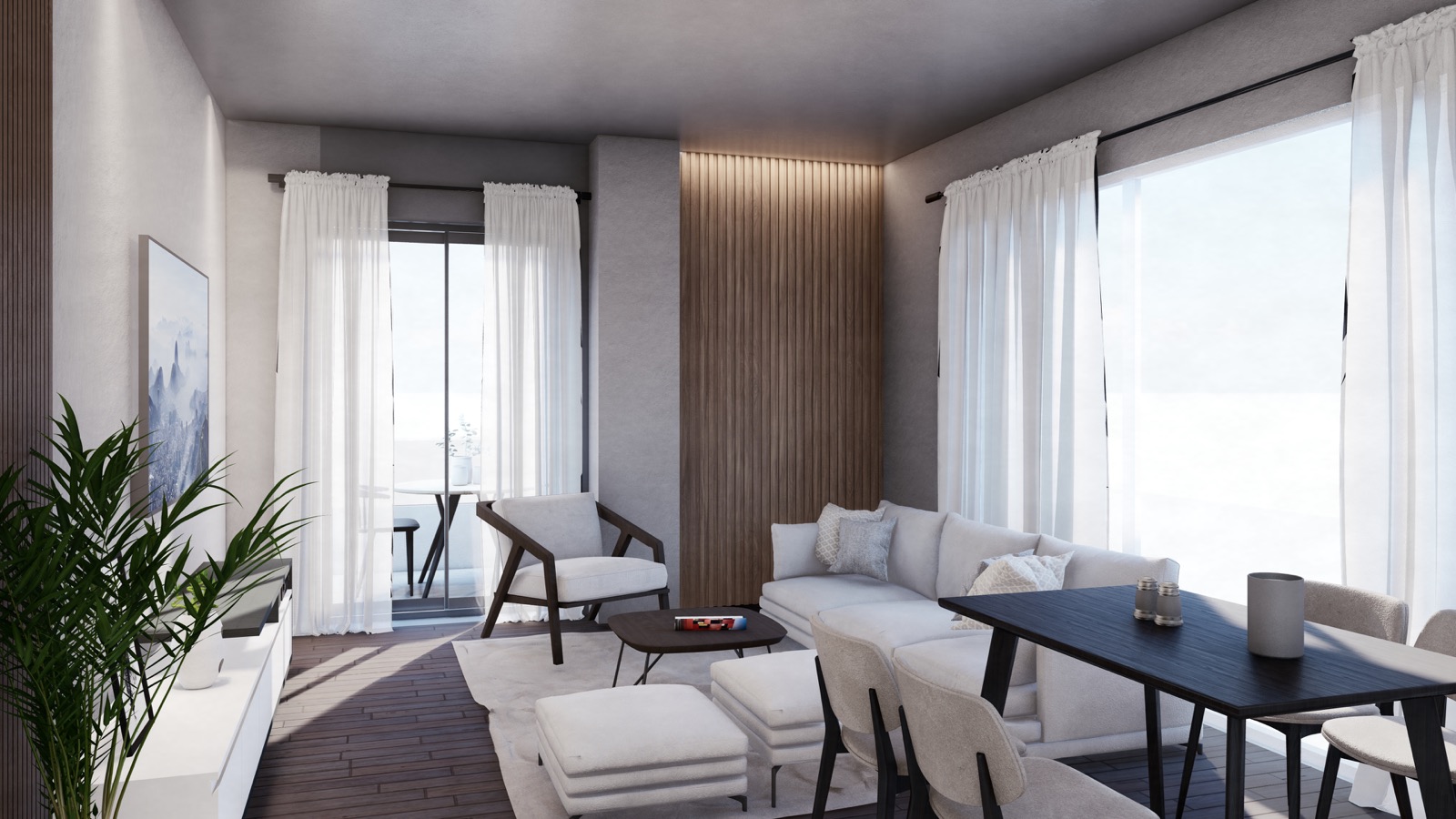 Premium стан A10 во Центар, Скопје — двособен, 53 m²