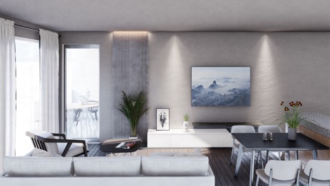 Премиальная квартира A2 в Центре, Скопье — трехкомнатная, 60 / 60,8 м²