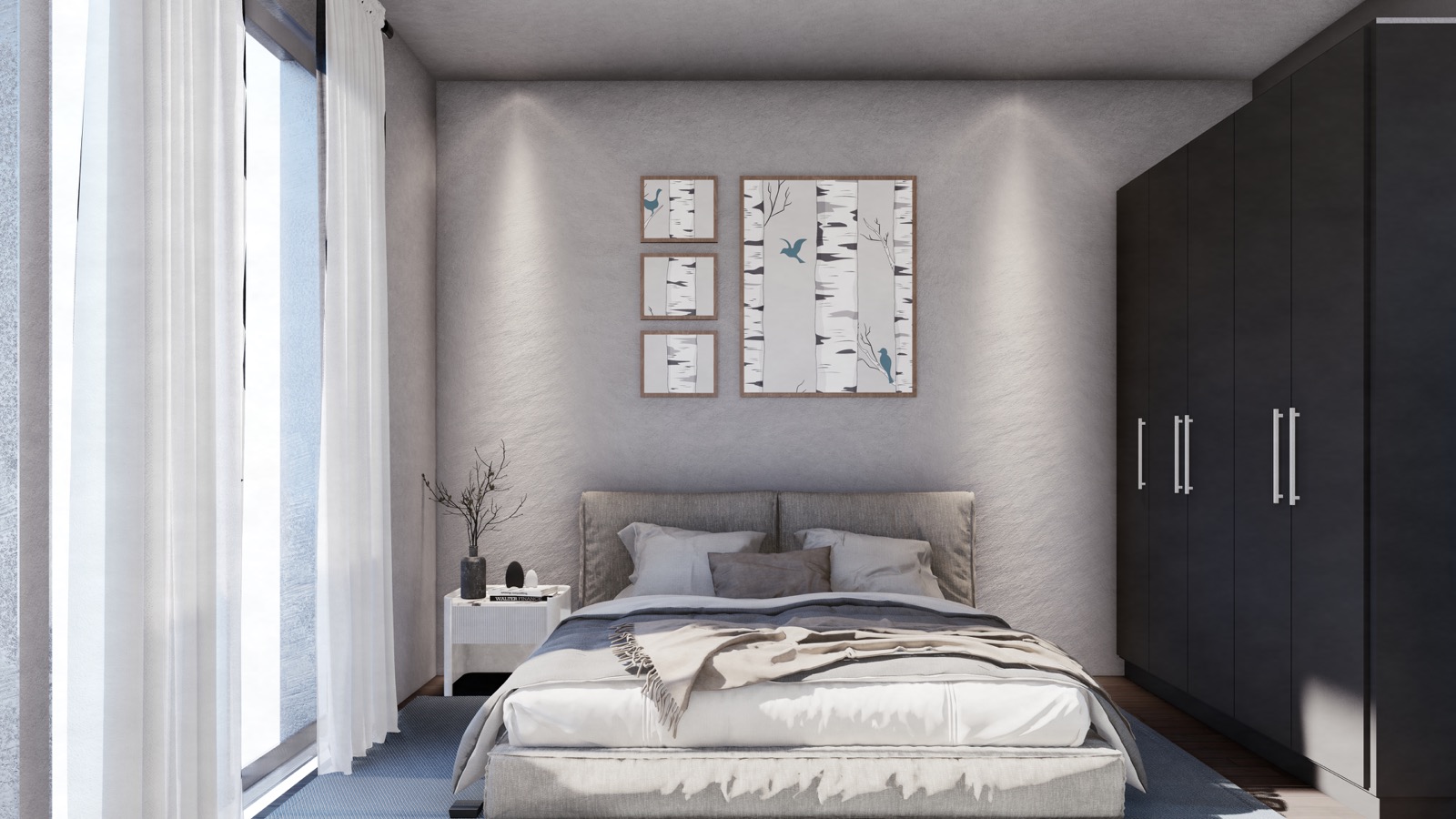 Premium стан A4 во Центар, Скопје — двособен, 53 m²