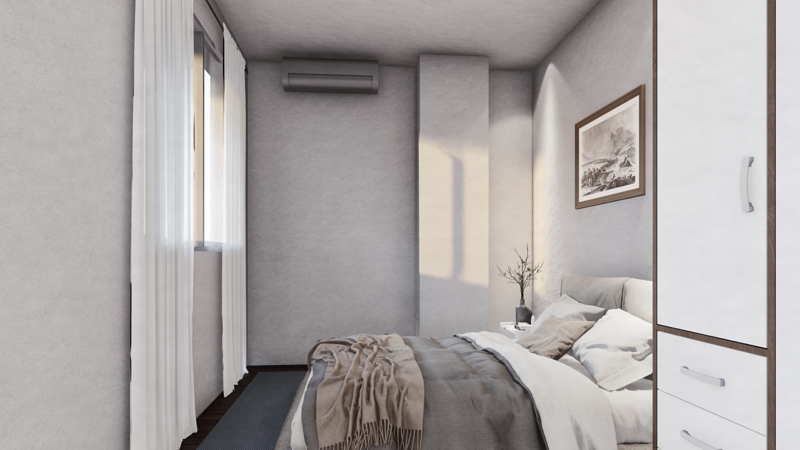 Premium стан B16 во Центар, Скопје — продадена трособна единица