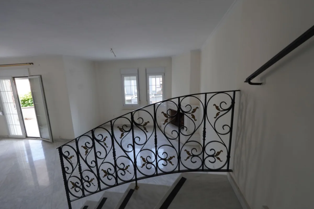 Villa ve dış alanından bir detay
